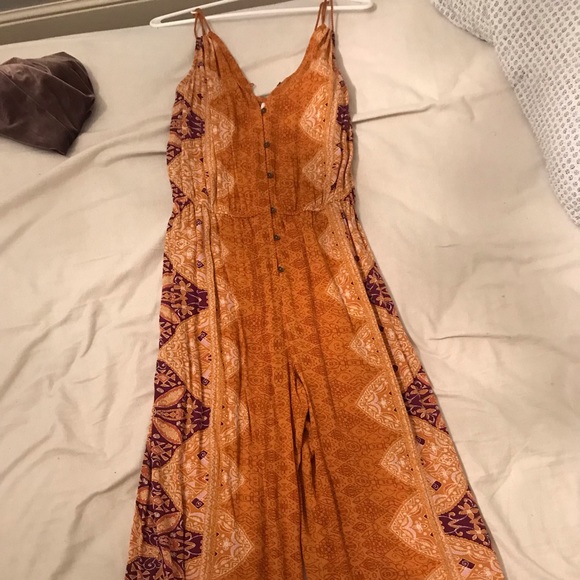 Burnt Golden Jumpsuit - Picture 2 of 7